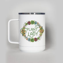 Load image into Gallery viewer, Plant Lady Travel Mug
