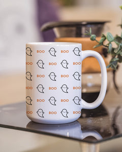 Boo Pattern Mug