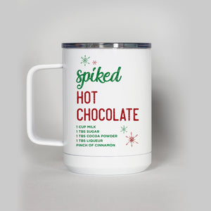 Spiked Hot Chocolate Recipe Travel Mug